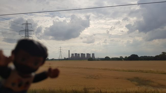 Die Kernkraftwerke hier haben einen etwas anderen Massstab ;-) Im Bild das Selby Powerplant