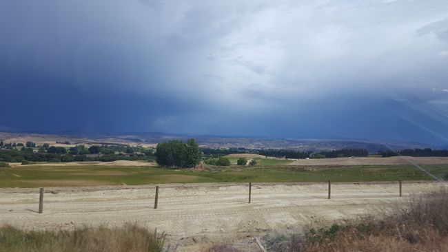 Central Otago, Wetterumschwünge
