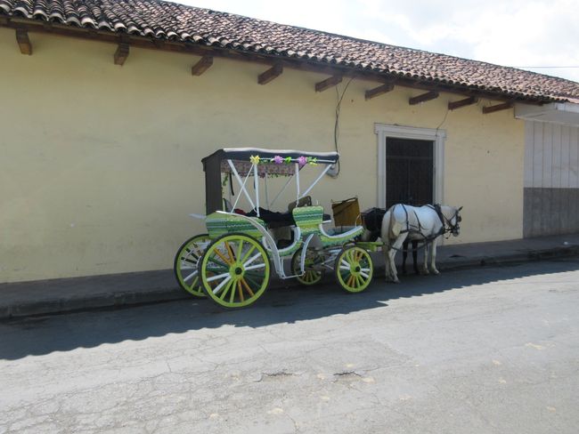 Transportation in Granada, Nicaragua.