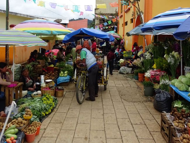Markt in San Juan Chamula