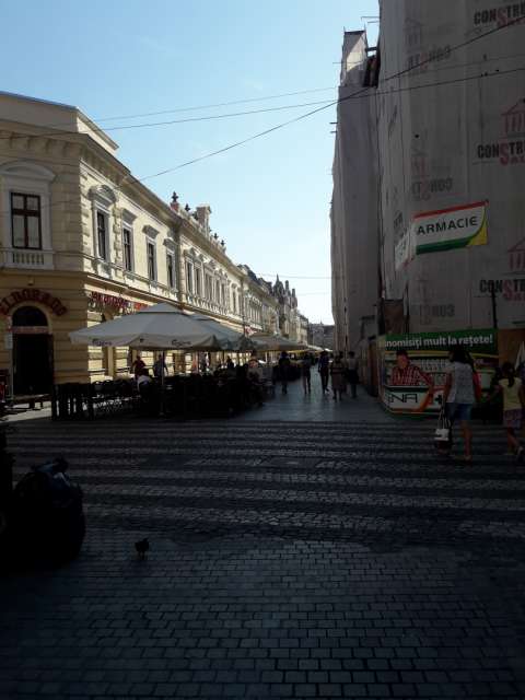 promenade in the city center