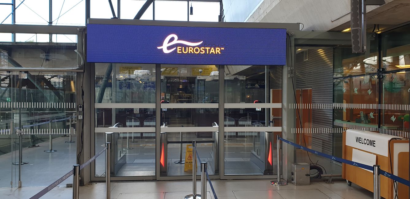 Eurostar von Lille nach London 