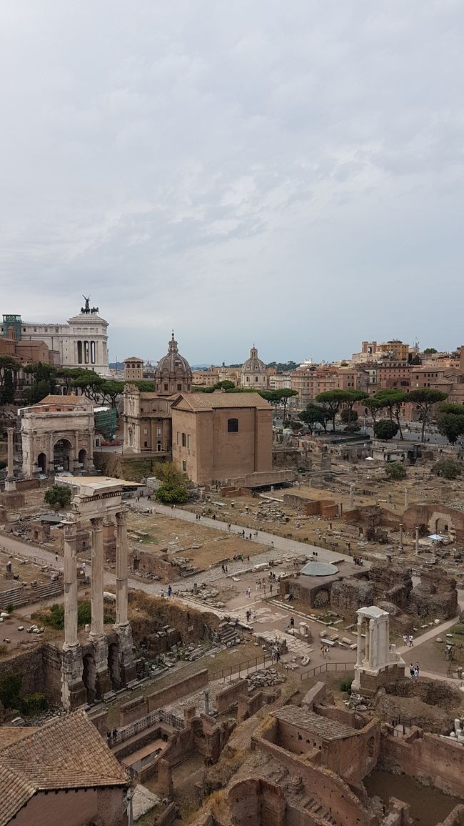 Forum Romanum von oben - Teil 2