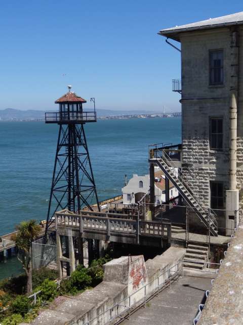 Wachturm auf Alcatraz
