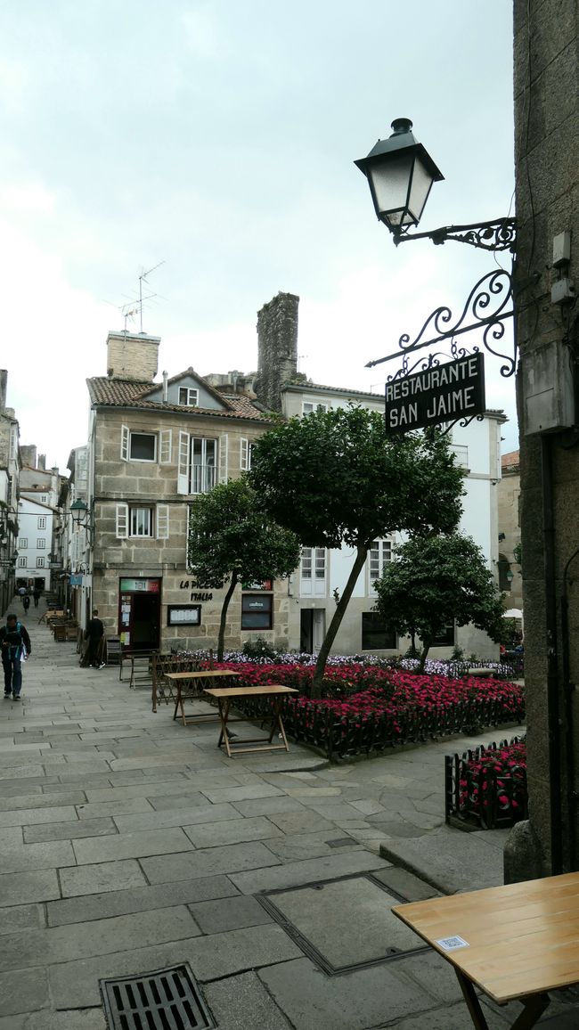 Ruhetag in Santiago de Compostela