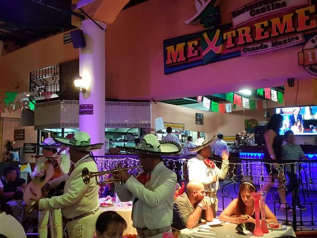 Mariachi band on New Year's Eve