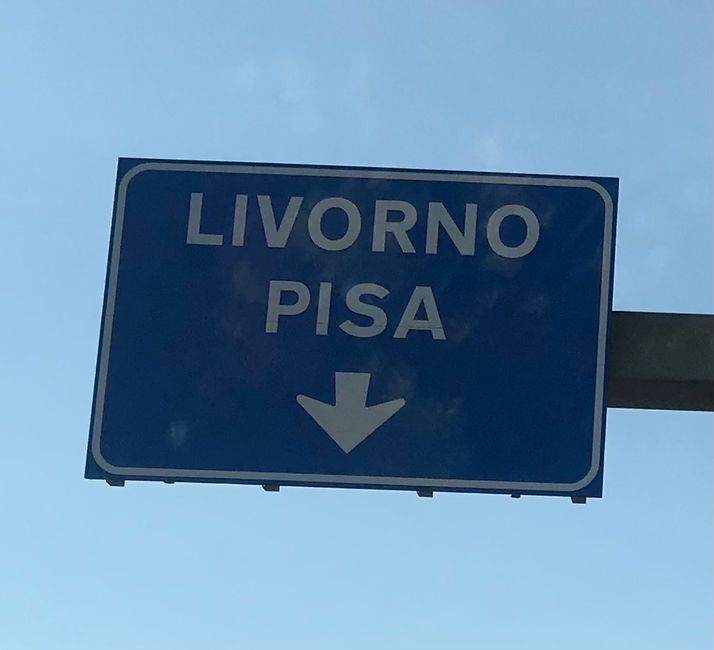 Beach and onward journey to Livorno