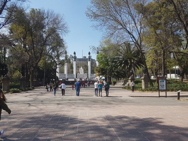 Entrance to Chapultepec Park