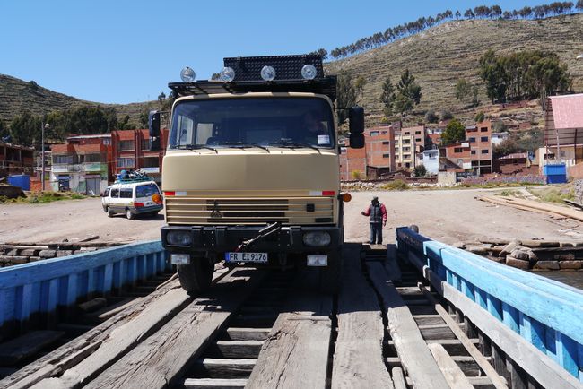 Titicacasee kaj La-Pazo