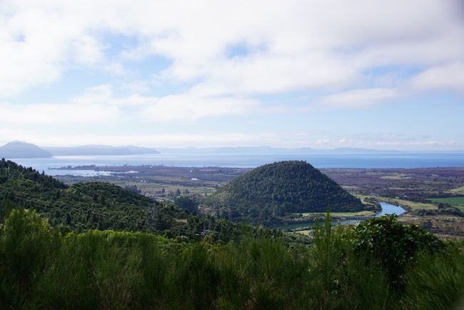 Lookout on Lake Taupo