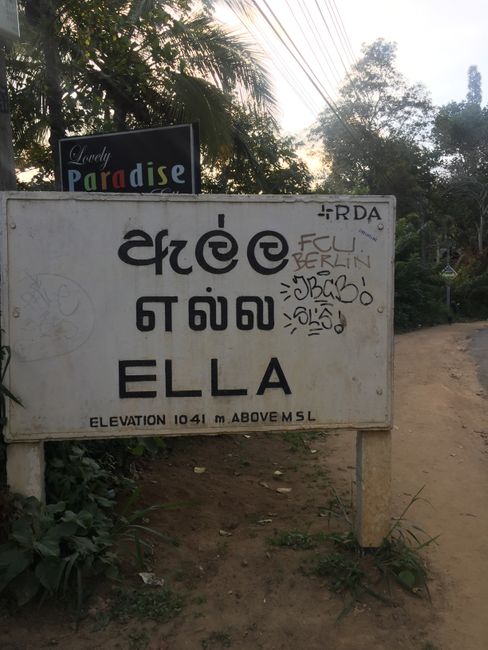 Ụbọchị 34: Ella, Sri Lanka - ezumike ma ọ bụ ogige ọzụzụ?