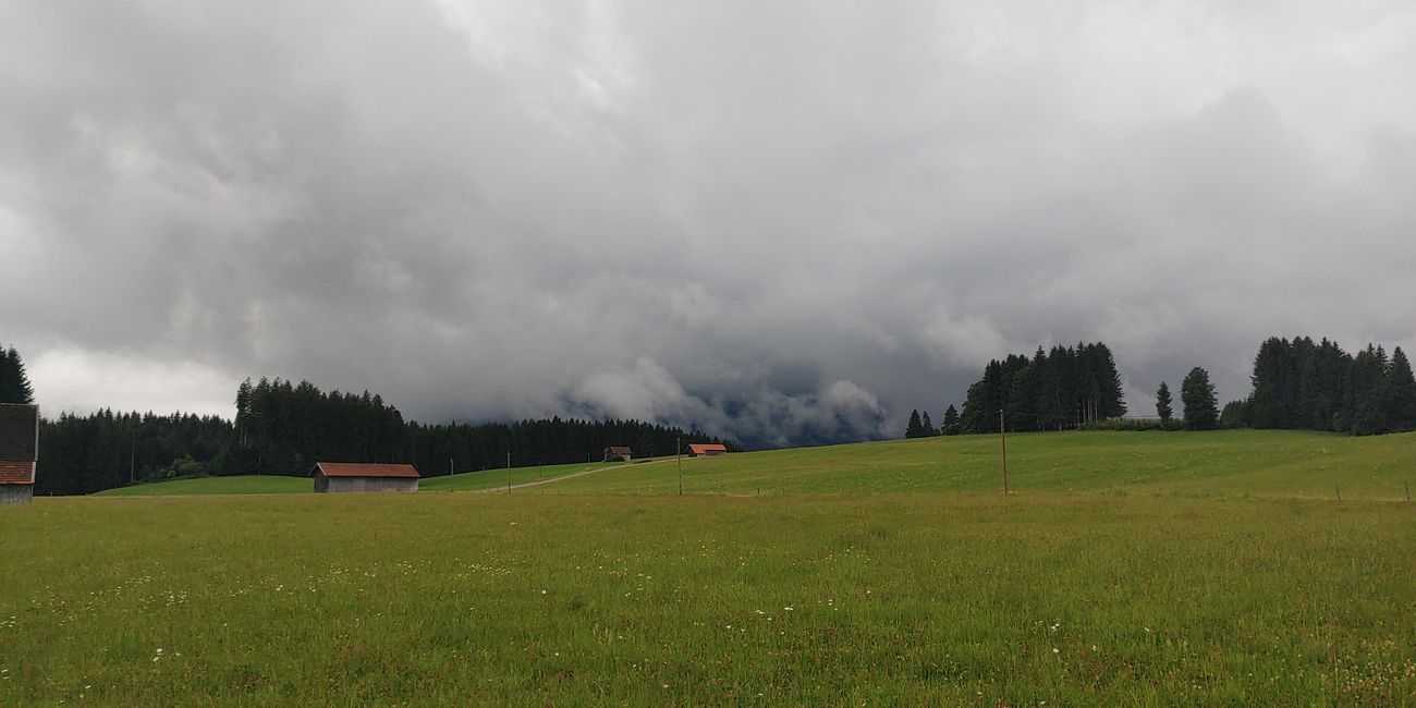 Wolken am Morgen