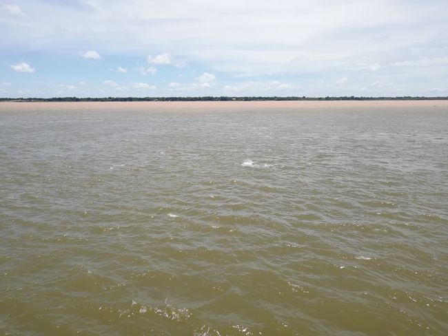 Arazaty Beach on the Paraná River 