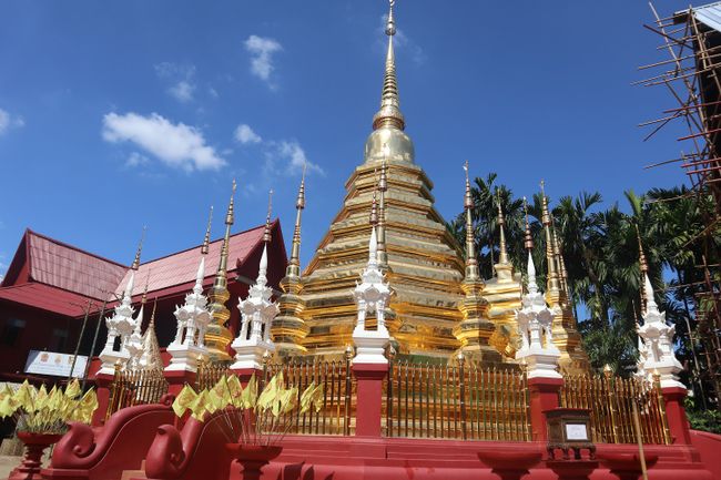 Tempel-Hopping in Chiang Mai‘s Altstadt ;-) (Tag 60 der Weltreise)