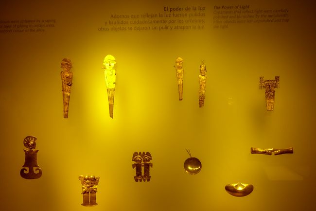 Das Goldmuseum war wirklich beeindruckend und stellt unglaublich viele Stücke der vergangenen Jahrhunderte aus. 