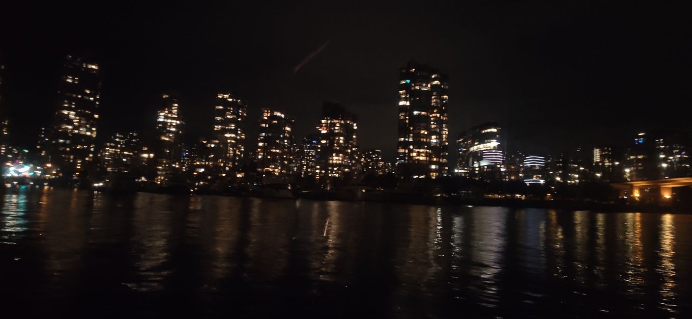 Vancouver bei Nacht