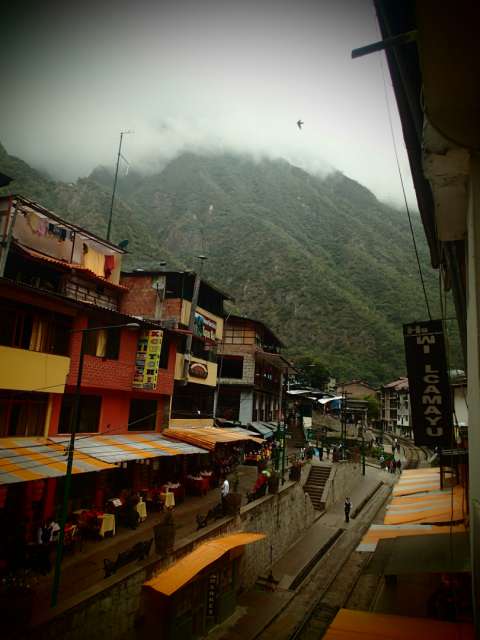our home in Aguas Calientes