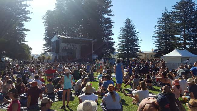 Summer concert in Freo