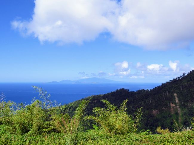Blick auf Guadeloupe