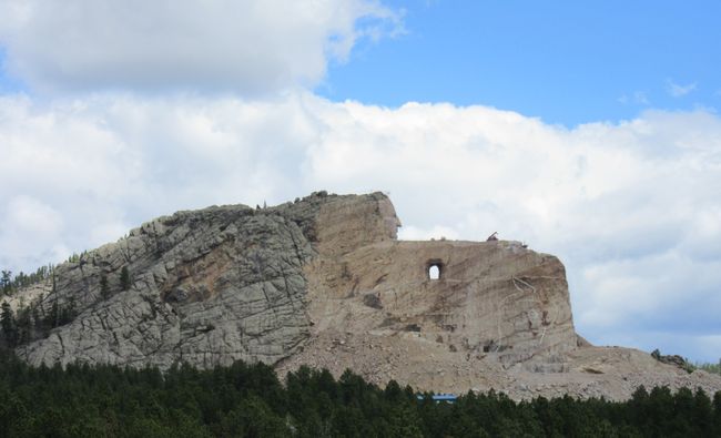 Mt. Rushmore und Crazy Horse