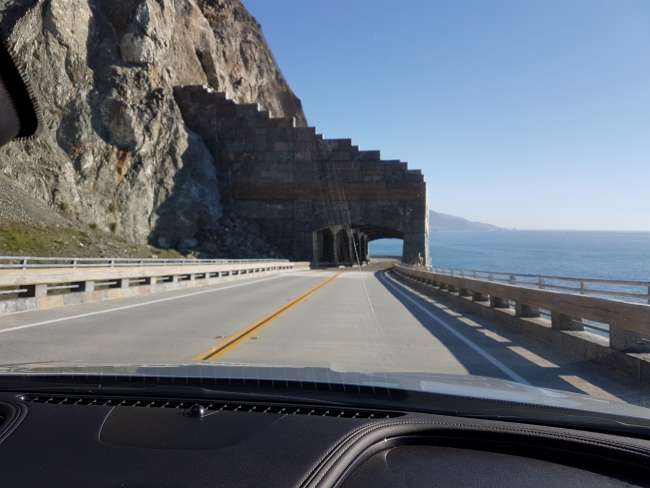 On the Pacific Coast Highway from Carmel to San Luis Obispo