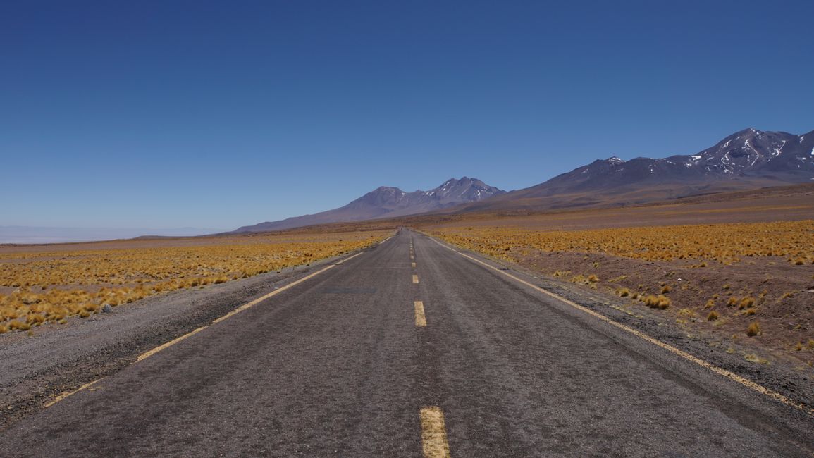 Die Straße in die Anden