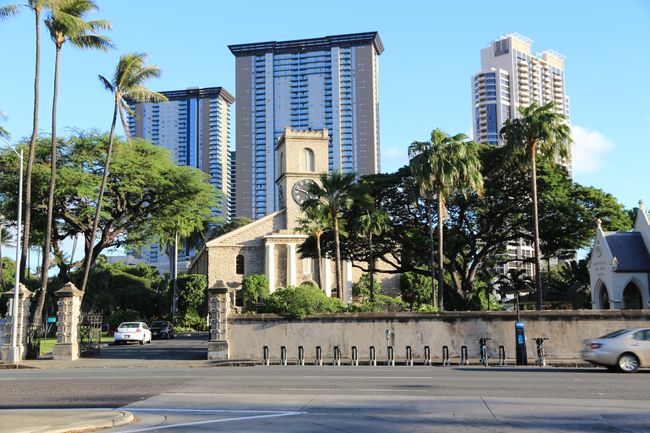Honolulu, Hotel mit Aussicht
