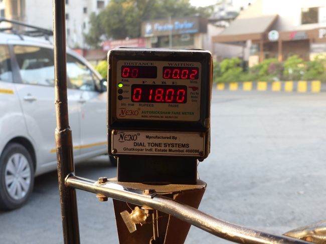 Even with a taxi meter!