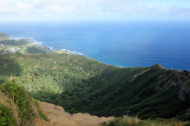 The Koko Head Trail - View from the top