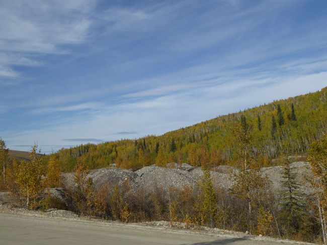 Dempster Highway, Goldrush - and only 200km to the Arctic Circle