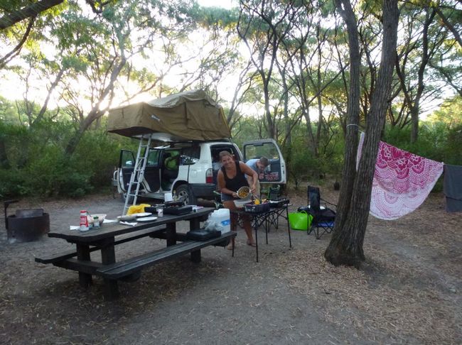 Conto Field Campground im Leeuwin-Naturaliste Nationalpark
