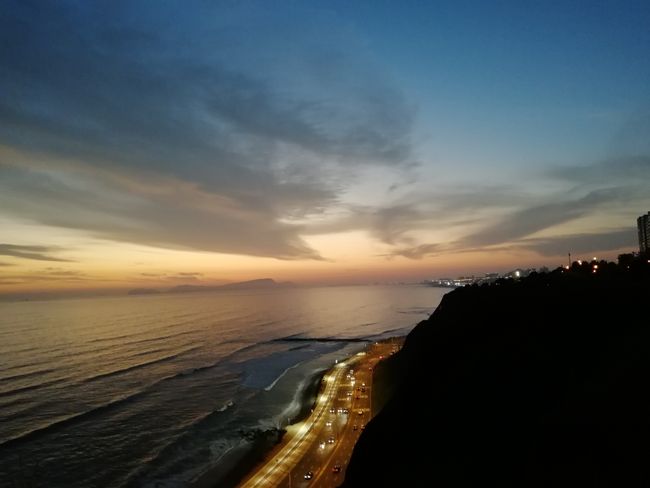 Sonnenuntergang in Miraflores