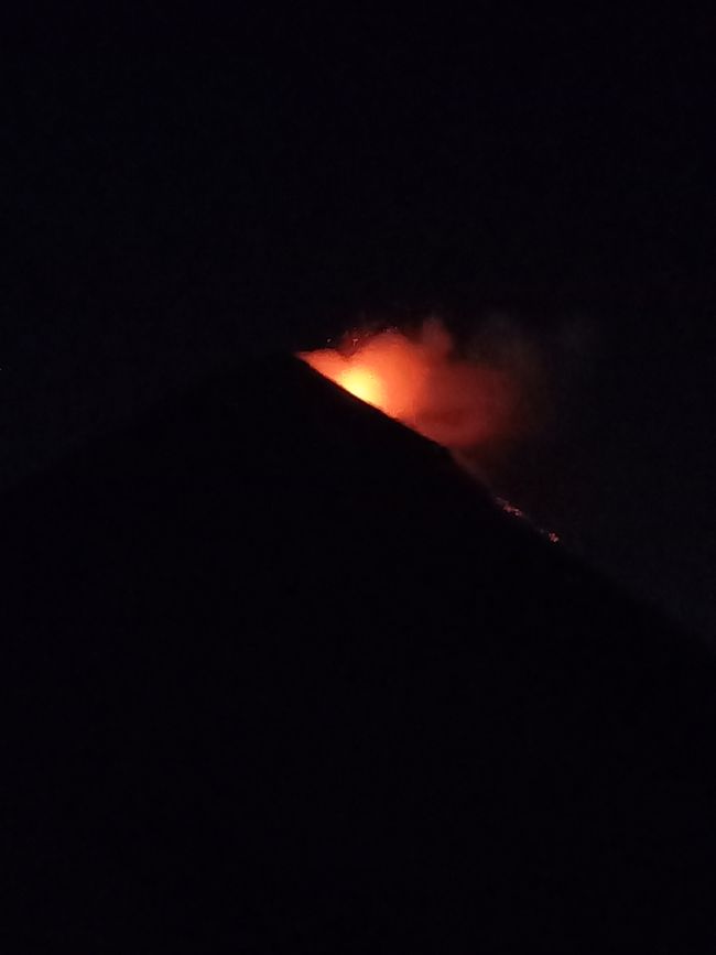 Night hike, campfire, camping, earthquakes and volcanic eruptions