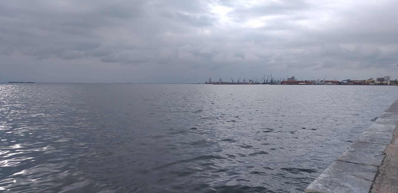 Hafen Thessaloniki