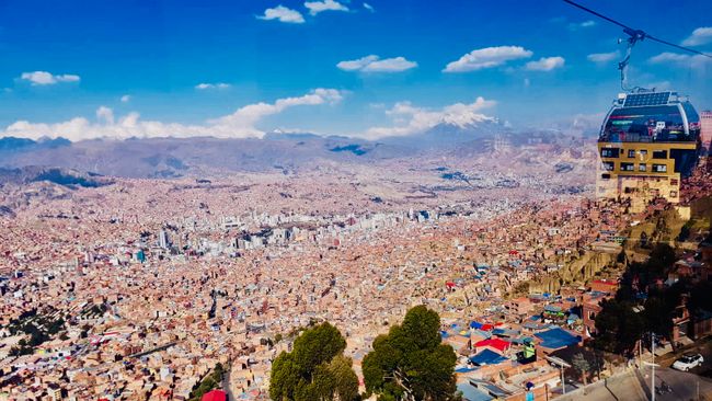 Schöner Tag in La Paz!