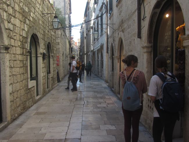Arbeiten in Dubrovnik