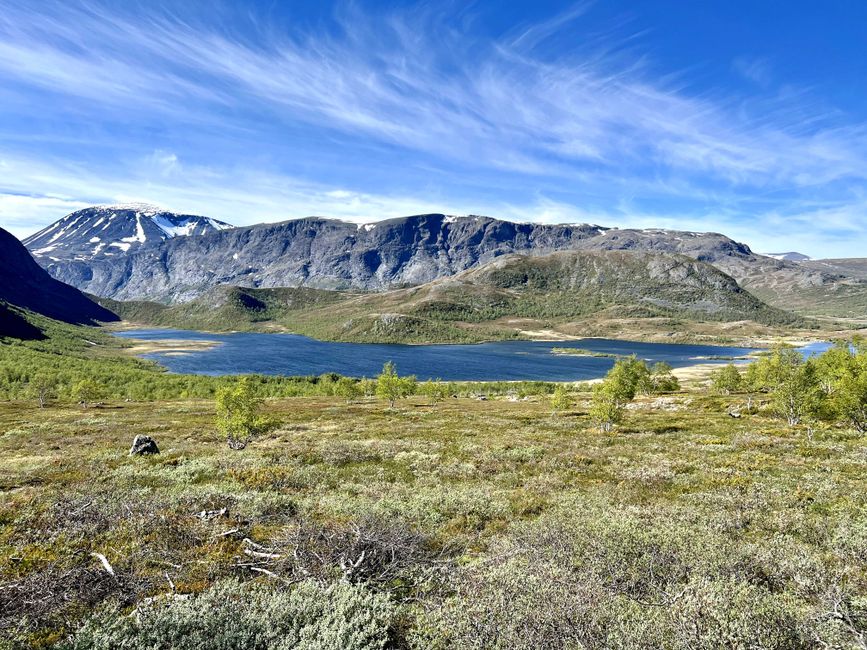 Auf der Landschaftsroute "Valdresflye"