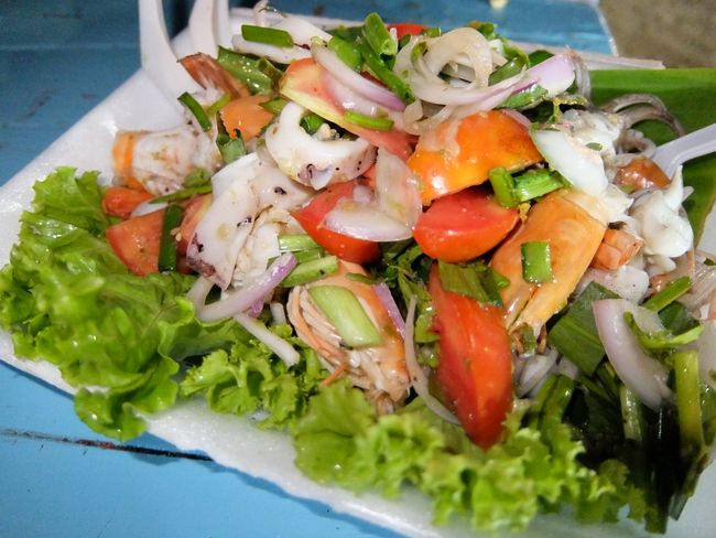 Patricks Seafood Salat