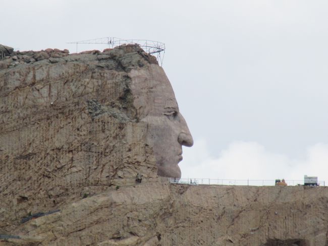 Mt. Rushmore and Crazy Horse