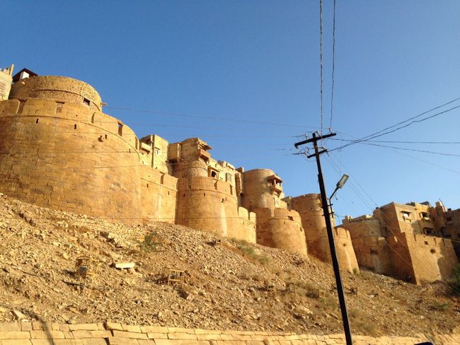 La forteresse dorée de Jaisalmer