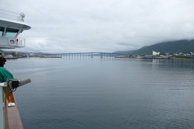 Norwegen mit Hurtigruten // Tag 6 // Einfahrt nach Tromsø