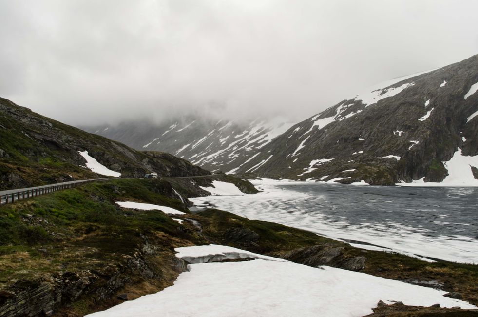 Mountain pass at Trollstigen - Valldal