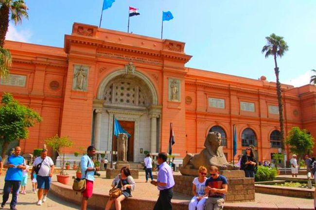 Der Garten im ägyptischen Museum