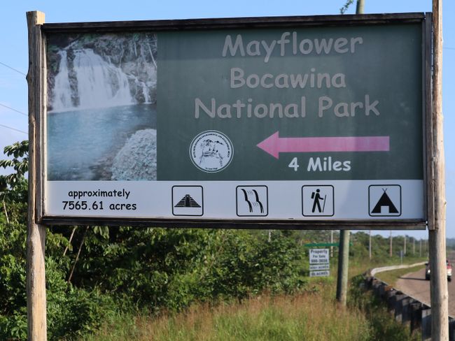 Im Mayflower Bocawina Nationalpark :)   (Tag 184 der Weltreise)