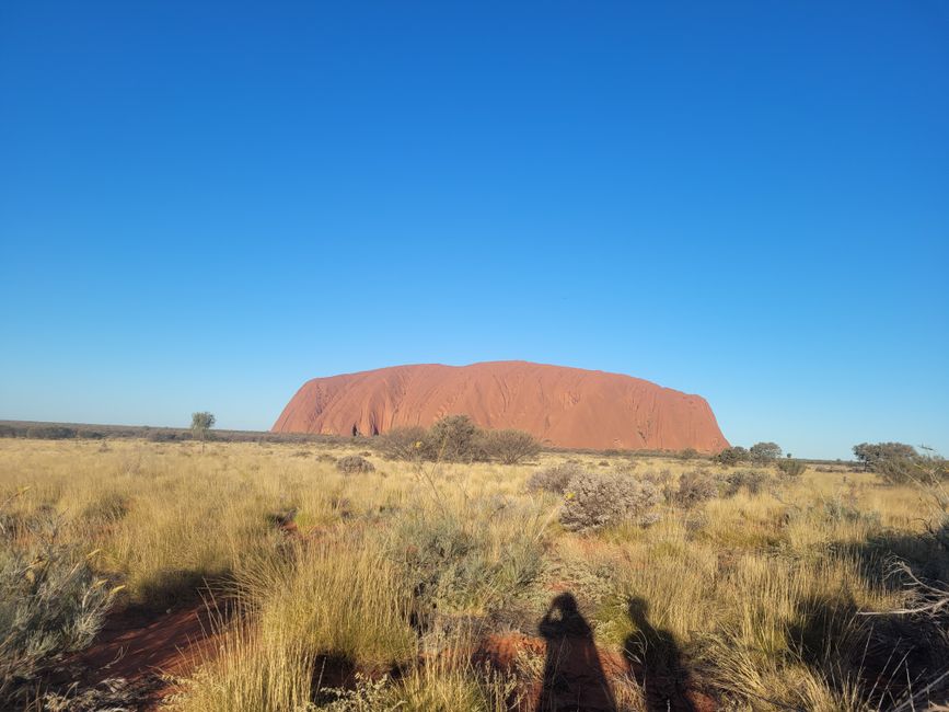 Uluru durante el día