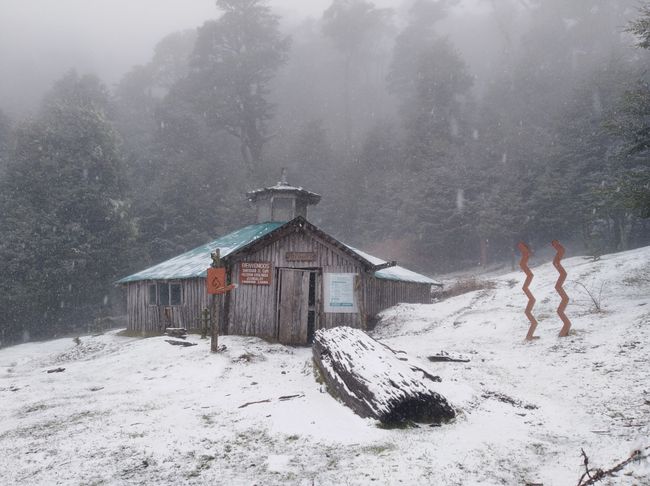 Nuestro refugio para el almuerzo