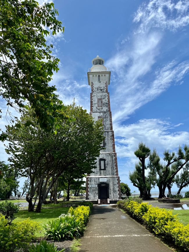 Lighthouse at Plage de la Pointe Venus