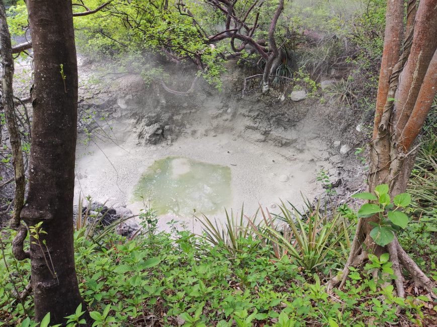 Volcanoes and bubbling mud holes (Rincón de la Vieja, 3.5.22)