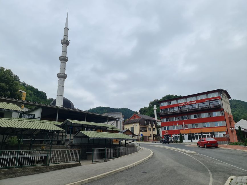 Aber zumindest die Moschee des Ortes konnte erahalten werden.