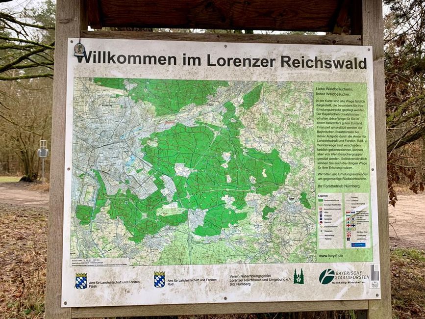 A huge recreational area next to Nuremberg